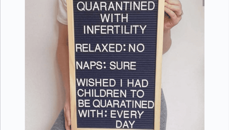 From Counsellor’s Diary – QUARANTINED WITH INFERTILITY