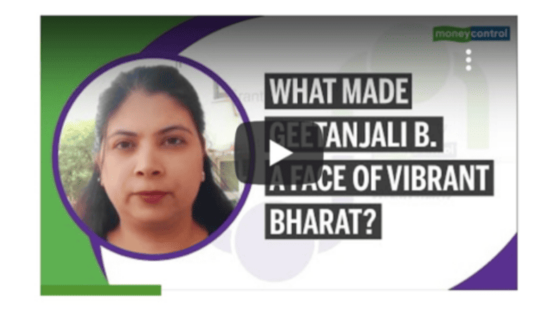 Who is Face of Vibrant Bharat? Published in Money Control