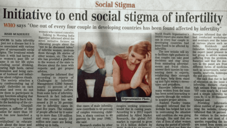 Social Stigma Initiative To End Social Stigma Of Infertility