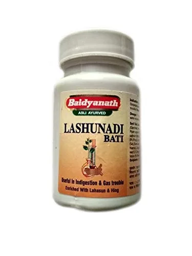 Baidyanath Jhansi Lashunadi Bati, 80 Tablets